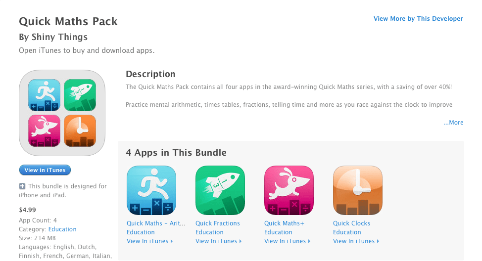 App Bundles - Education
