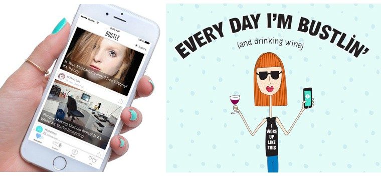 Push notifications — Every day I'm Bustlin' (and drinking wine)